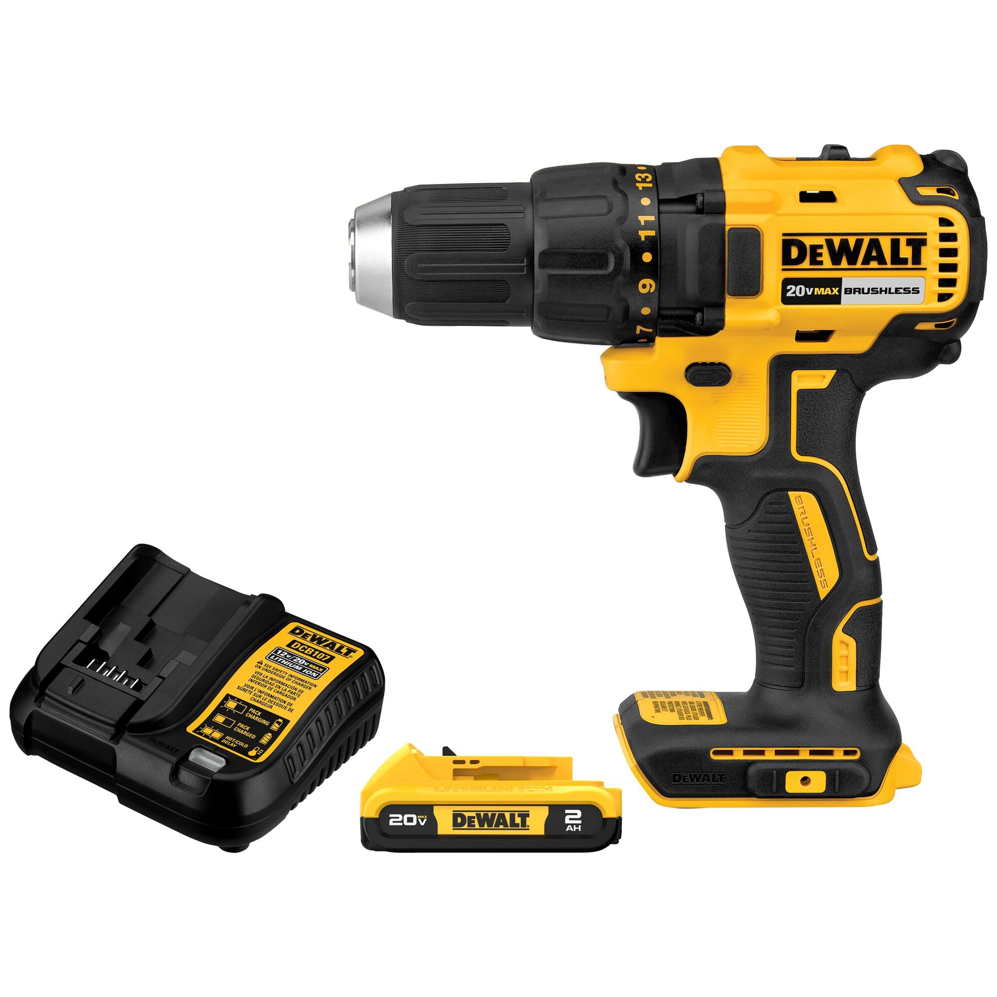 DEWALT 20V MAX Cordless Drill Driver Set (DCD777D1)