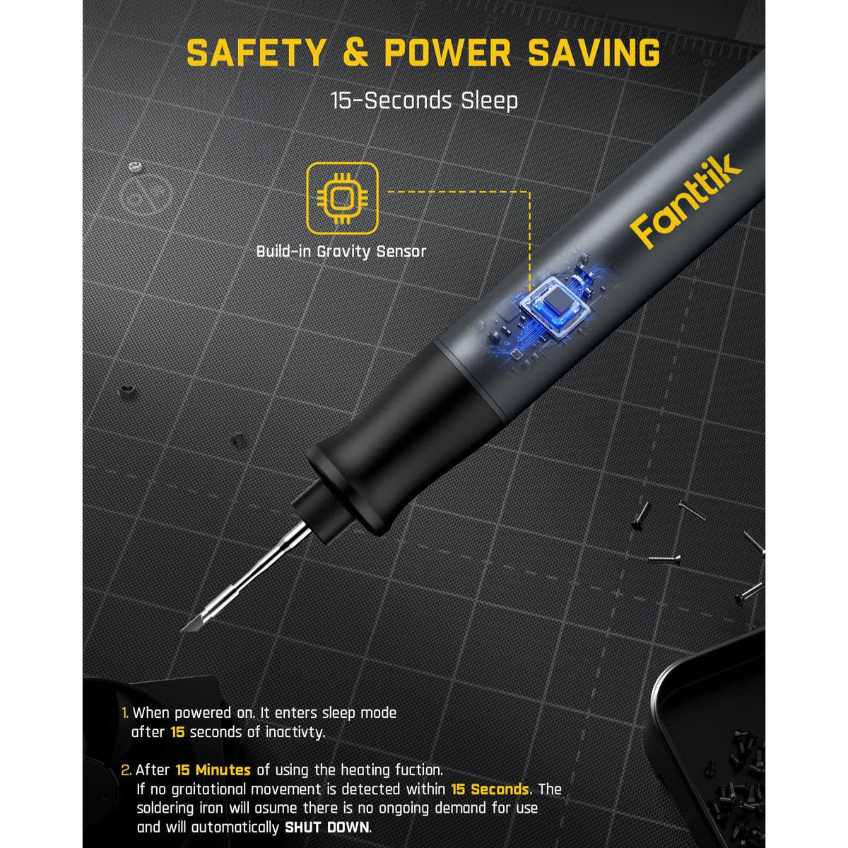 FANTTIK T1 Max Cordless Soldering Iron
