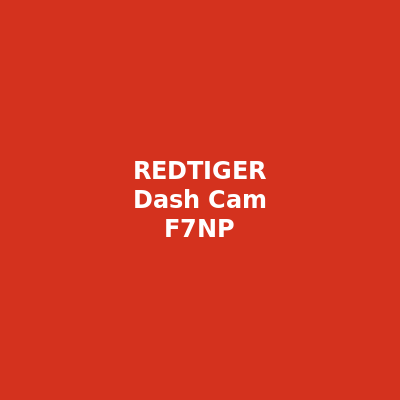 REDTIGER Dash Cam F7NP